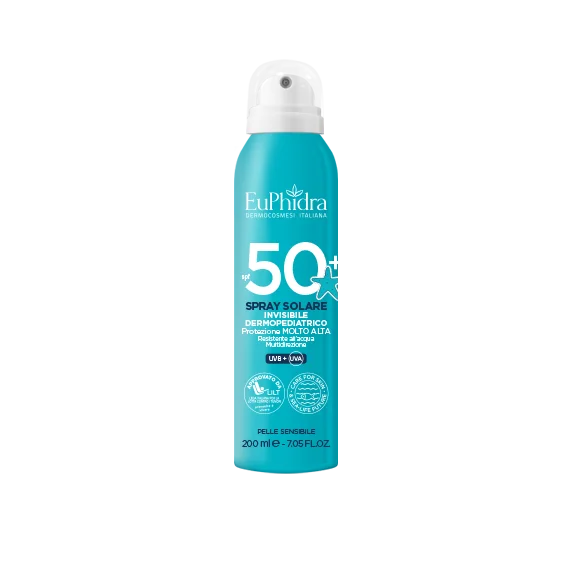Euphidra Ka Spray Invisibile Bambini 50+ Protezione Dermopediatrica