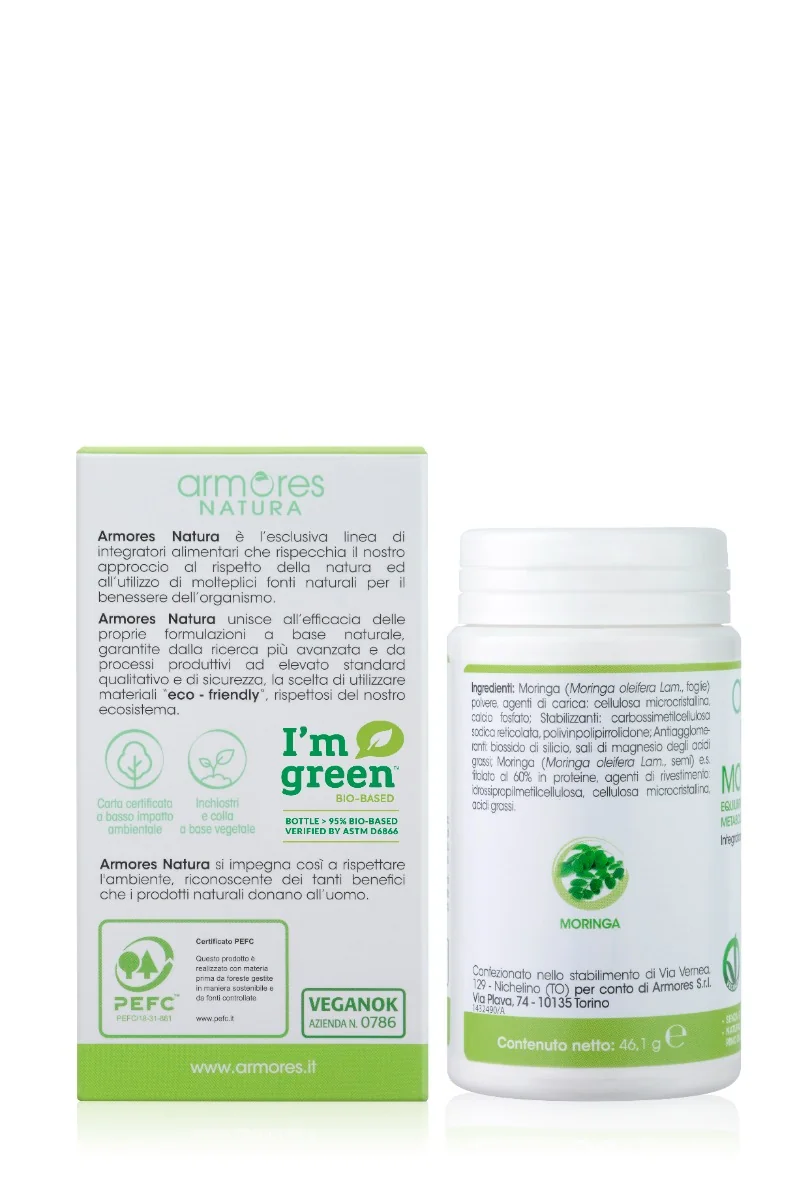 Armores Moringa 60 Compresse Equilibrio Peso Corporeo