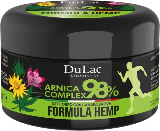 Dulac Arnica 98% Hemp 300 ml Benessere Muscolare