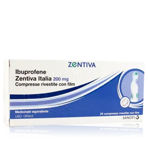 Ibuprofene Zentiva 200 mg Antinfiammatorio 24 Compresse