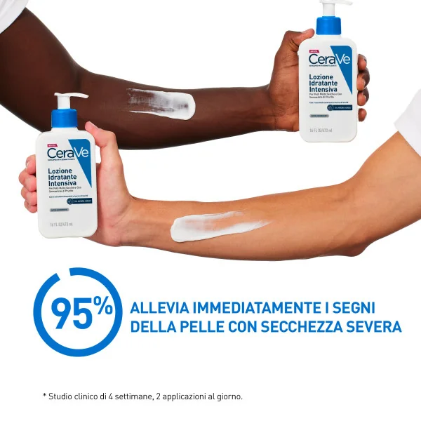 Cerave Lozione Idratante Intensiva 473 ml/16 Oz Per Pelli Molto Secche e Con Sensazione di Prurito
