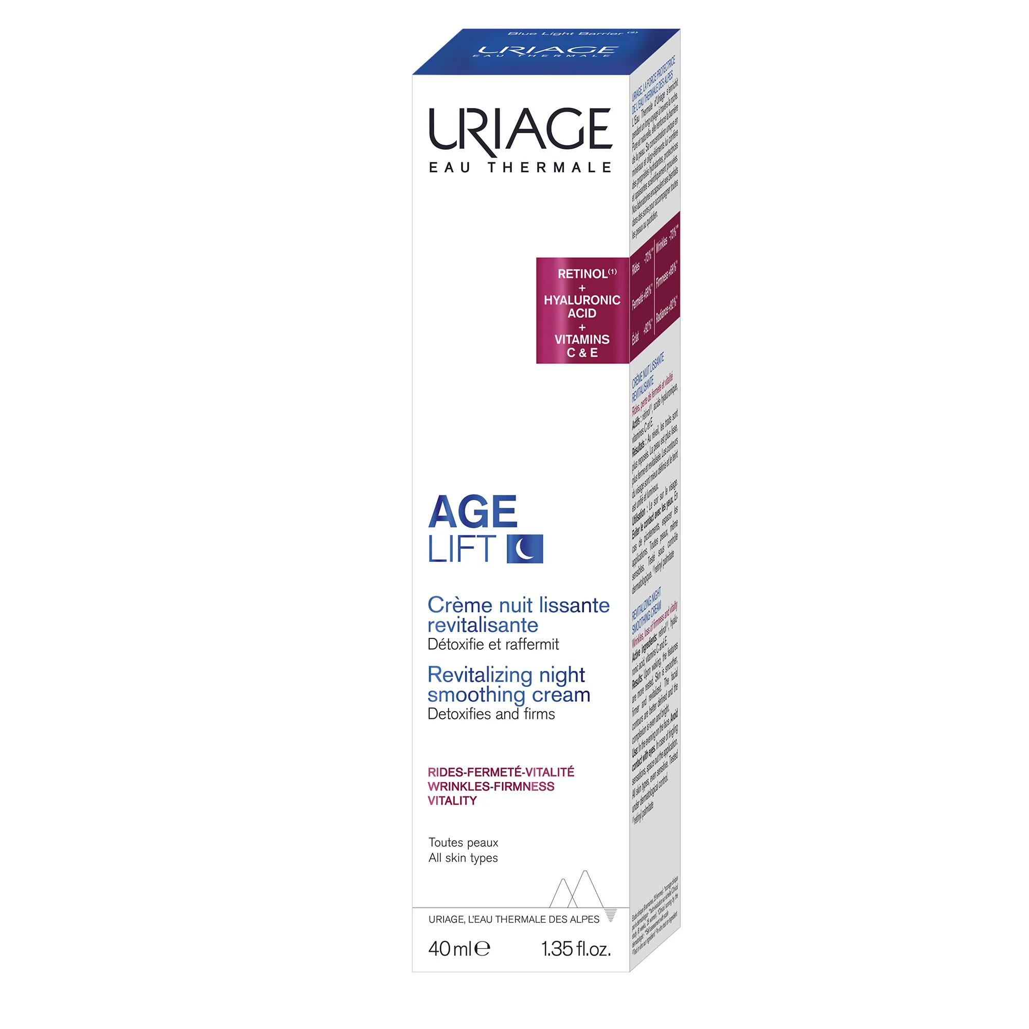 Age Lift Crema Notte Detox Alta Tollerabilità