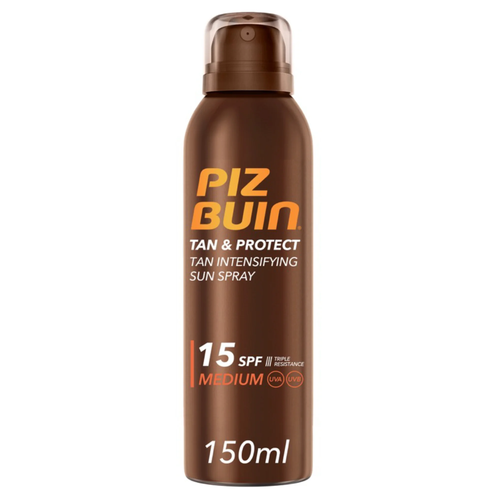 PIZ BUIN Tan & Protect Spray Solare Intensificatore dell'Abbronzatura SPF 15 150 ml Spray Abbronzante