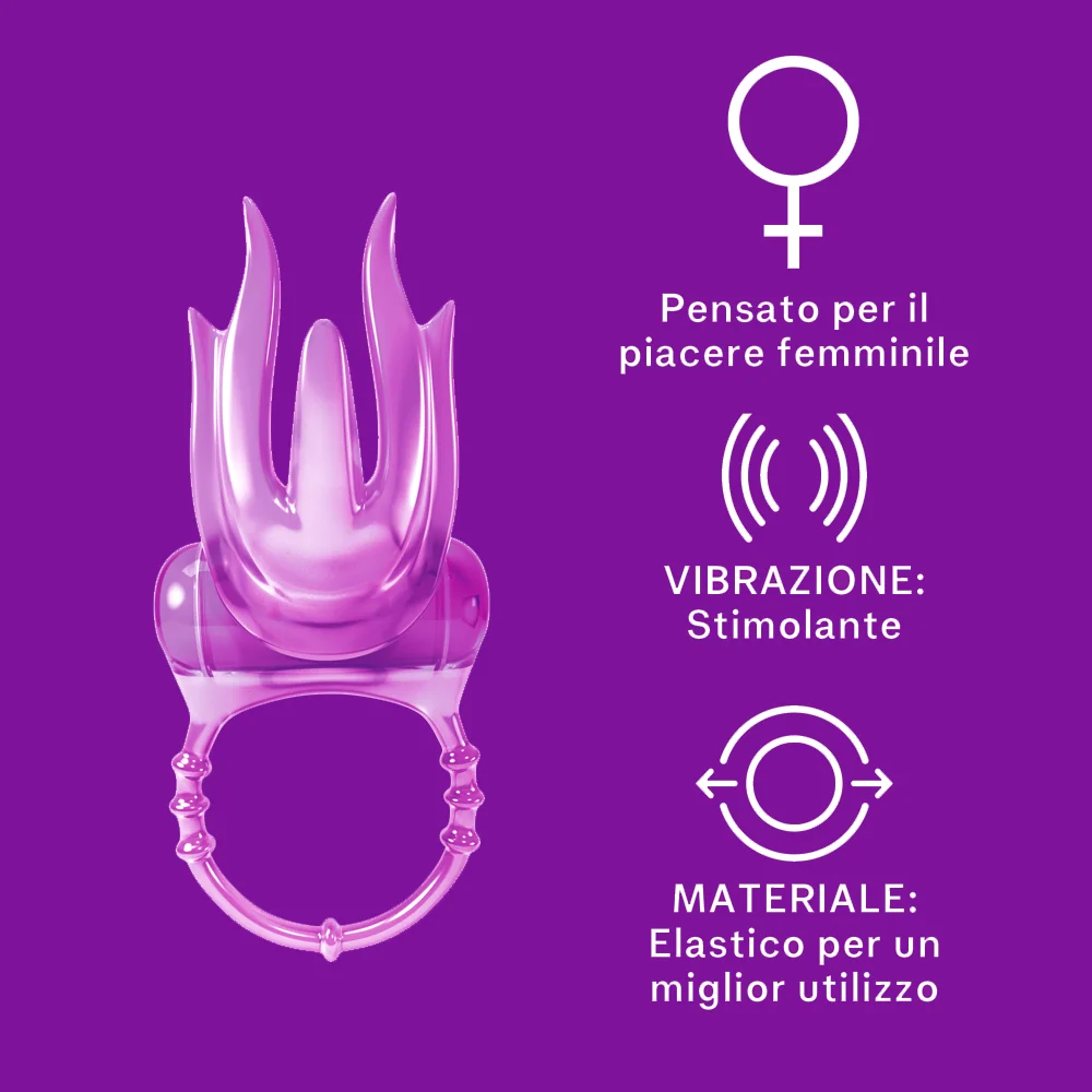 Durex Intense Little Devil Anello Vibrante Stimolazione Clitoride
