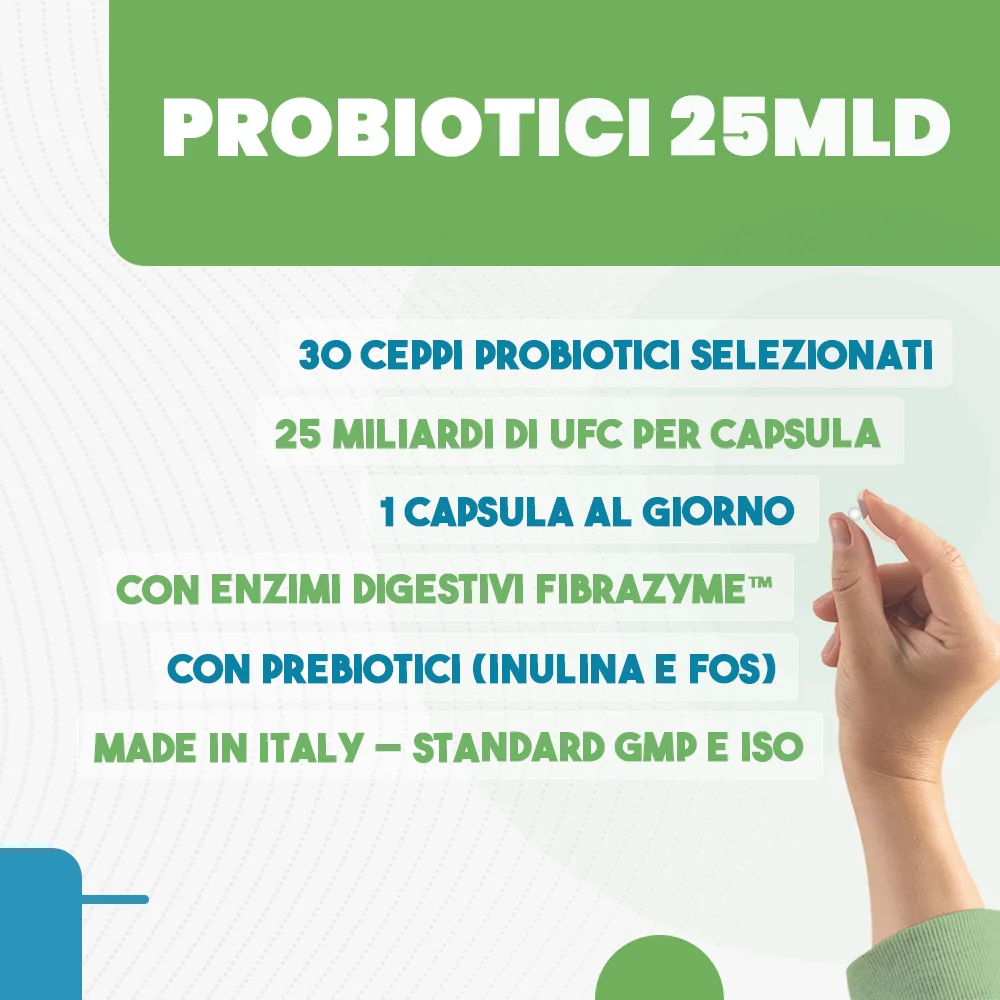 T-Rex Probiotici 25Mld 30Cps Equilibrio Flora Intestinale