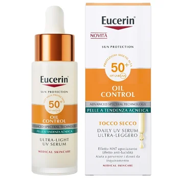 Eucerin Oil Control Daily Uv Serum Spf50+ 30 Ml