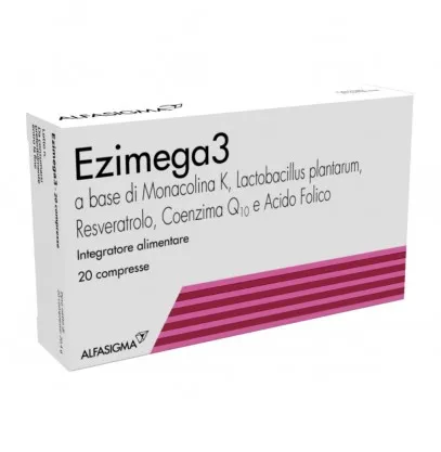 Ezimega3 20 Compresse Integratore Colesterolo con Monacolina K