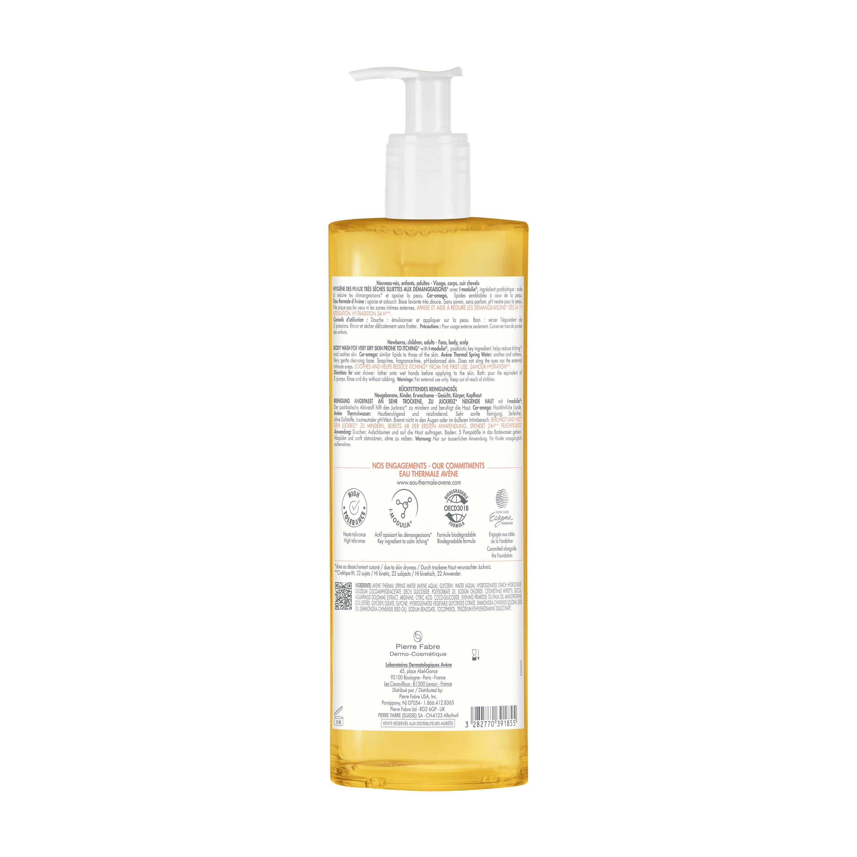 Eau Thermale Avène Xeracalm AD Olio Detergente Liporestitutivo 750 ml Pelli Molto Secche