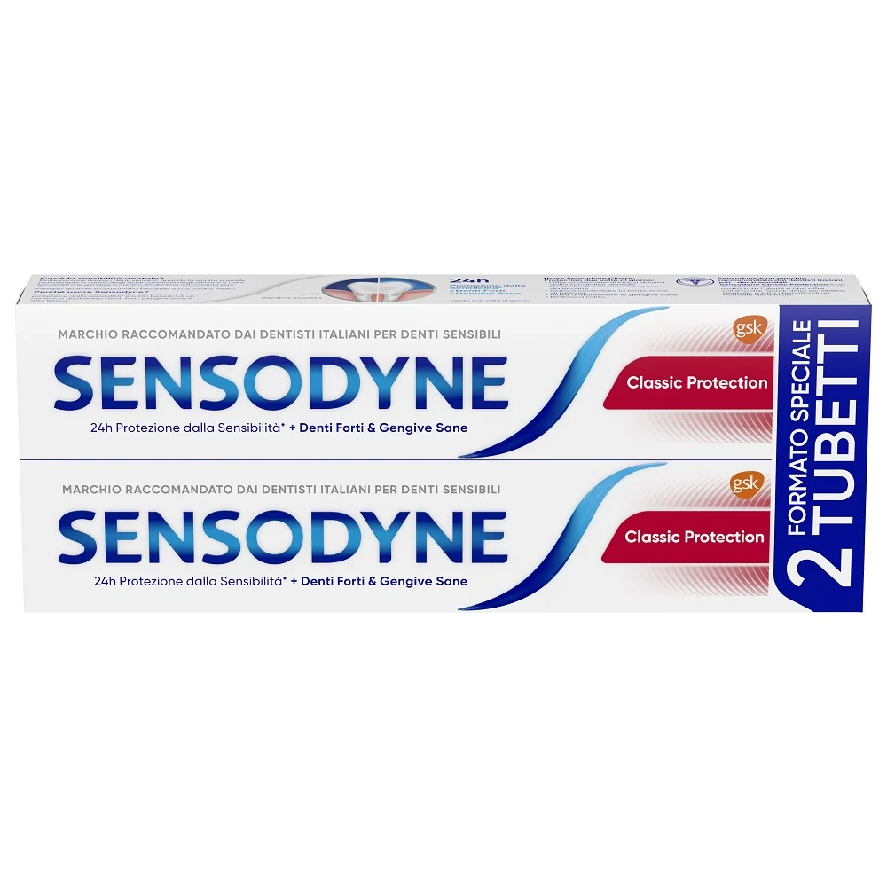 Sensodyne Classic Prot 2X75 Ml Denti Sensibili