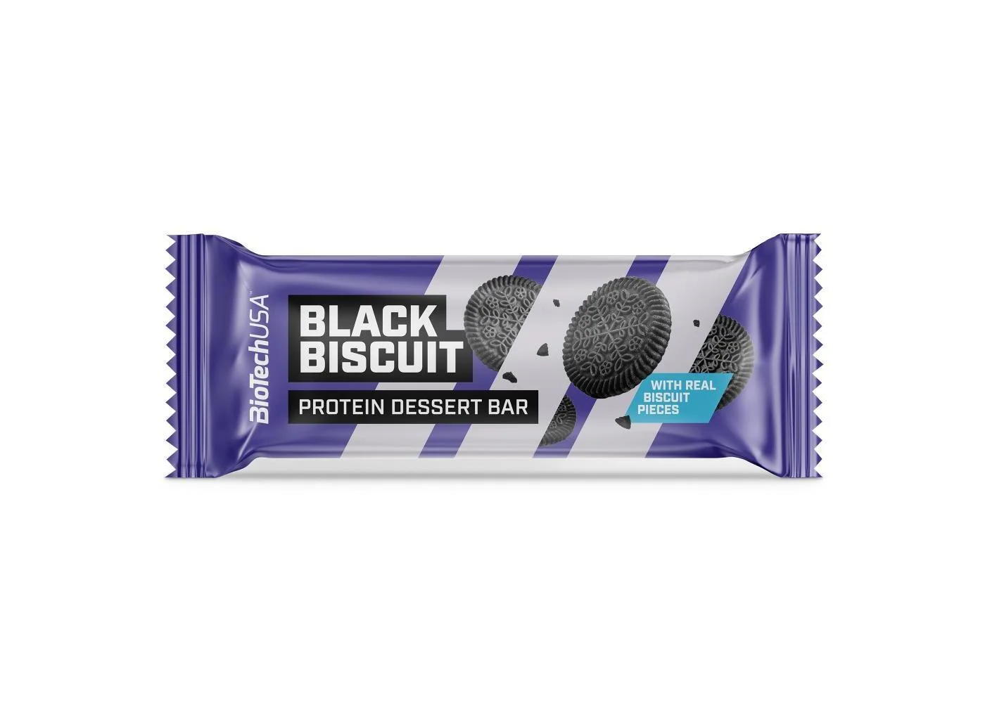 Biotechusa Protein Dessert Bar Biscotto Nero 50 g Barretta Proteica