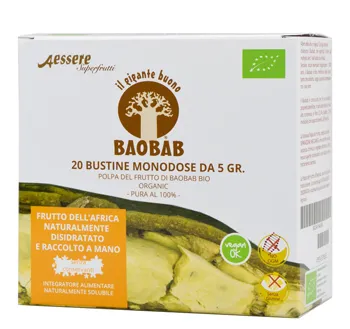 Aessere Baobabe Polpa Bio 20x5 g
