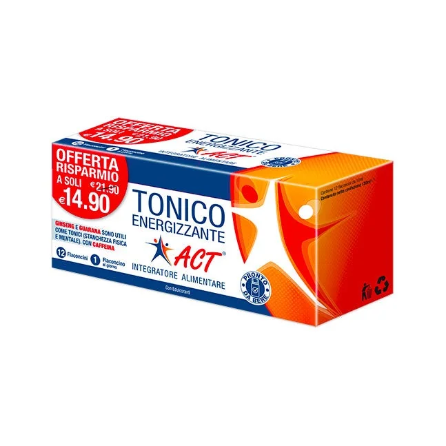 Tonico Energizzante Act 12 Flaconcini
