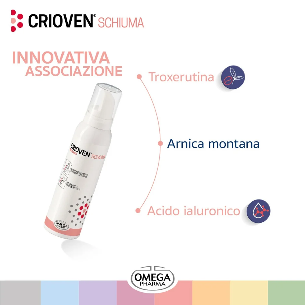 Crioven Schiuma Criogenica Per Dolori Venosi 150 ml