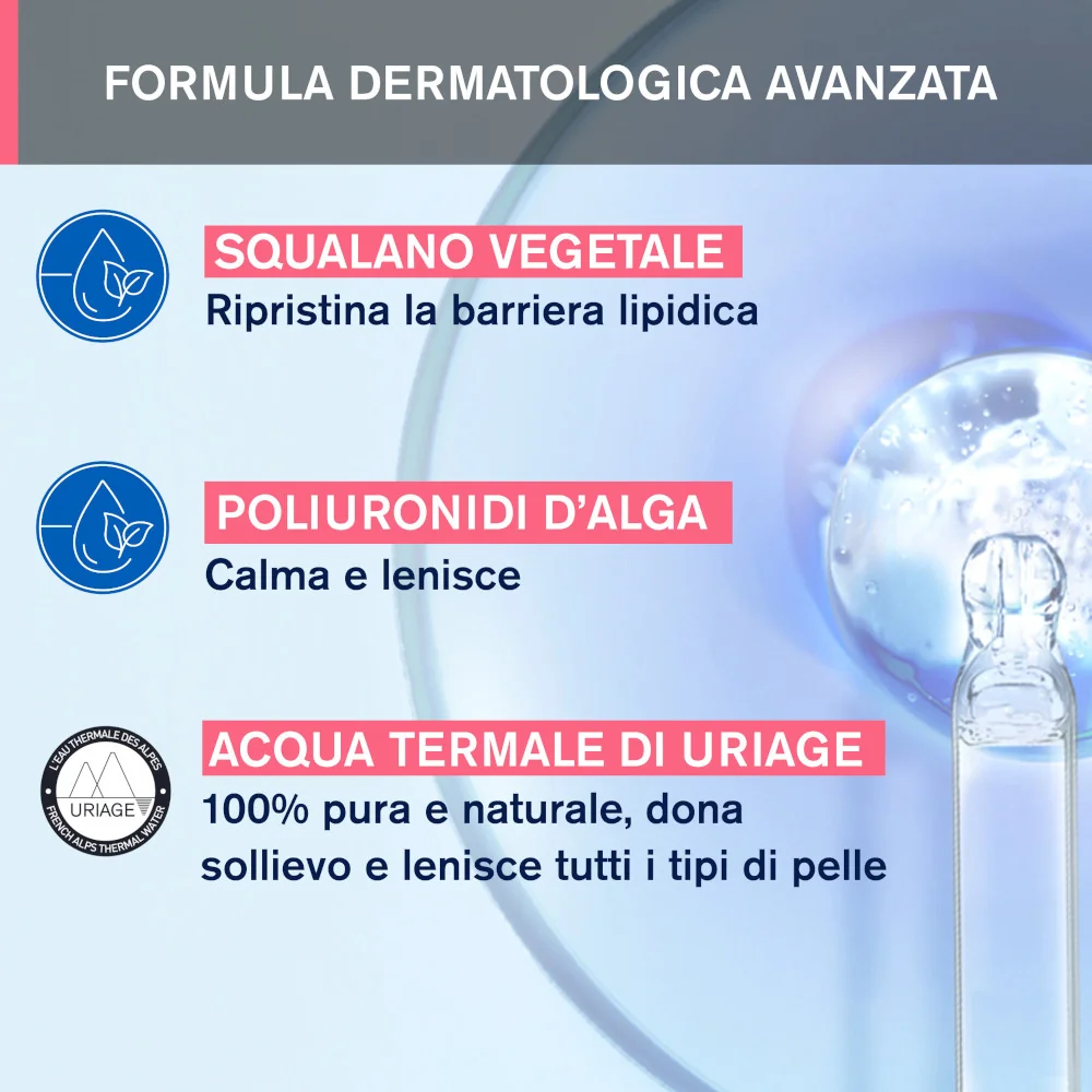 Uriage Tolederm Control Trattamento Lenitivo Contorno Occhi 15 ml Trattamento Lenitivo