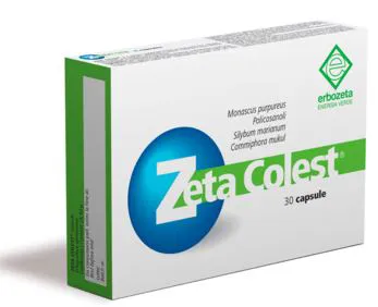 Zeta Colest 30 Capsule - Integratore per il Mantenimento dei Livelli di Colesterolo