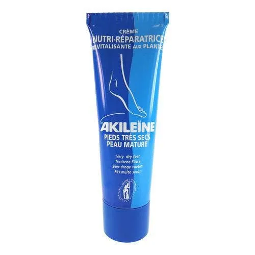 Akileine Crema Blu Nutriente Riparatrice Piedi Secchi 50 ml