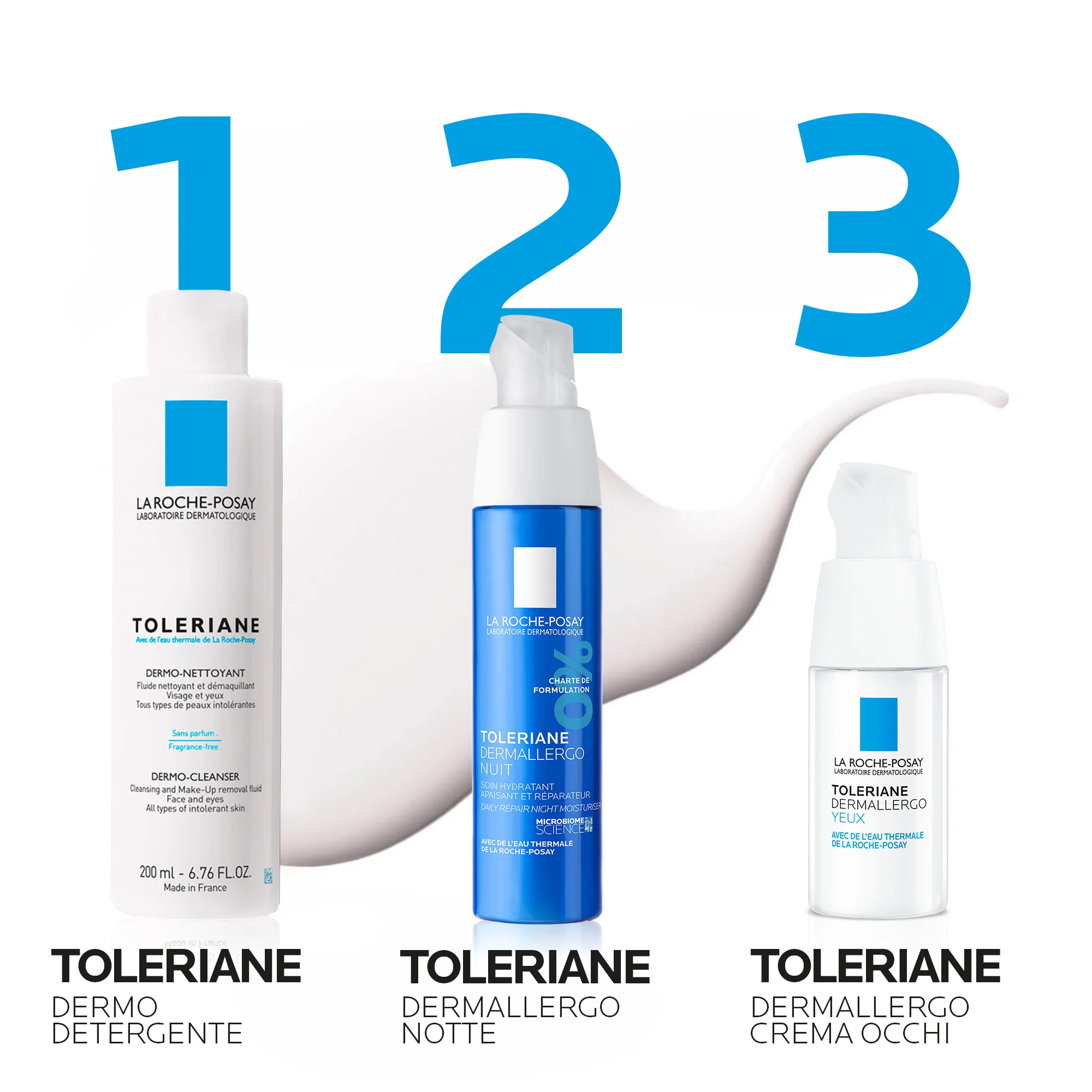 La Roche Posay Toleriane Dermallergo Notte 40 ml Idratante pelle allergica e reattiva