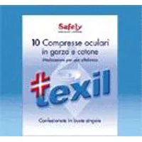 Safety Texil Garza Oculare Sterile Monouso 10 Compresse