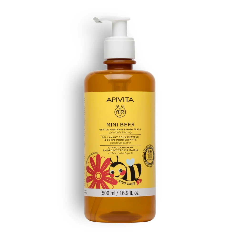 Apivita Kids Hair & Body Wash Calendula & Honey 500 Ml Pelli Delicate