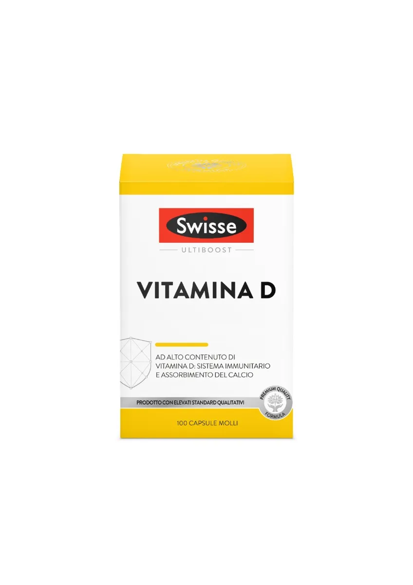 Swisse Vitamina D 100 Capsule Integratore Vitamina D
