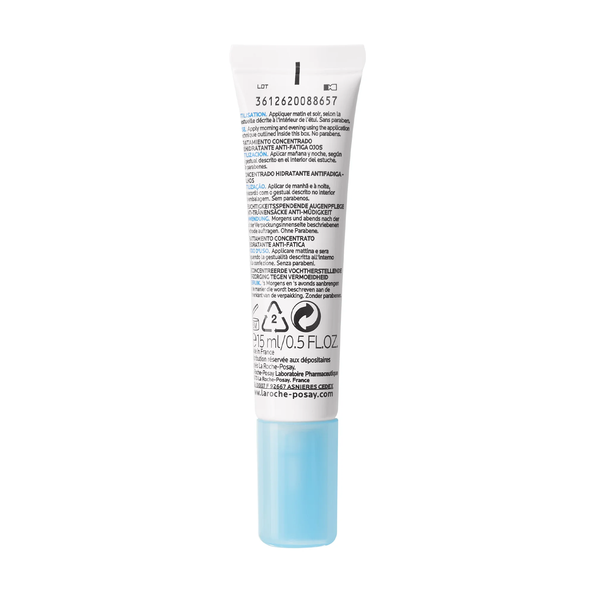 La Roche Posay Hydraphase Intense Occhi 15 ml Trattamento Concentrato Anti-fatica