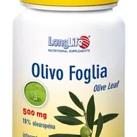 LongLife Oliva Foglia 500 mg Integratore 60 Capsule