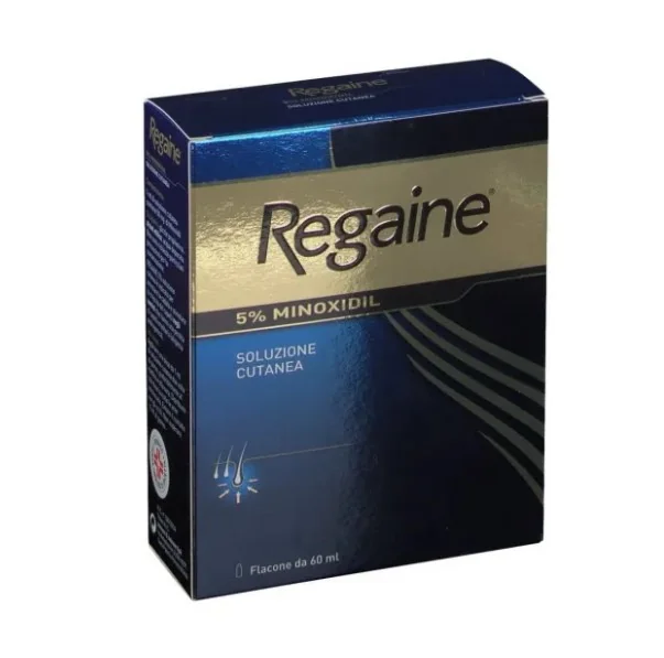 Regaine Soluzione Cutanea 5% Minoxidil 60 Ml Alopecia Androgenetica
