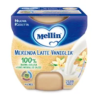 Mellin Merenda Latte Vaniglia 2X100G