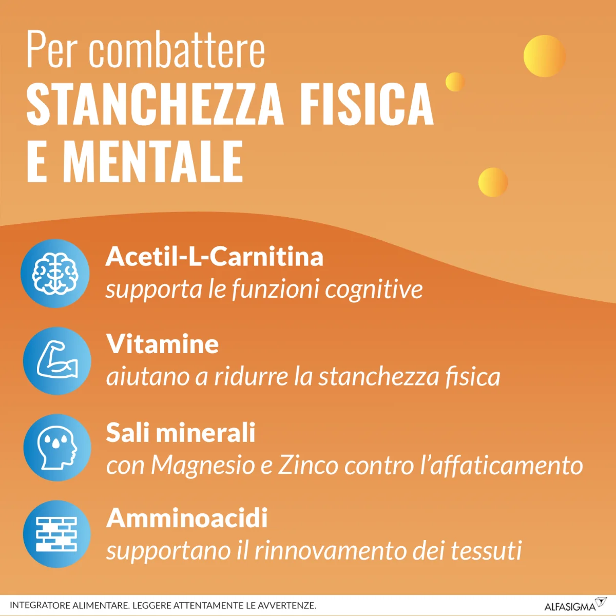 Carnidyn Plus 20 Bustine Passion Fruit Stanchezza Fisica e Mentale
