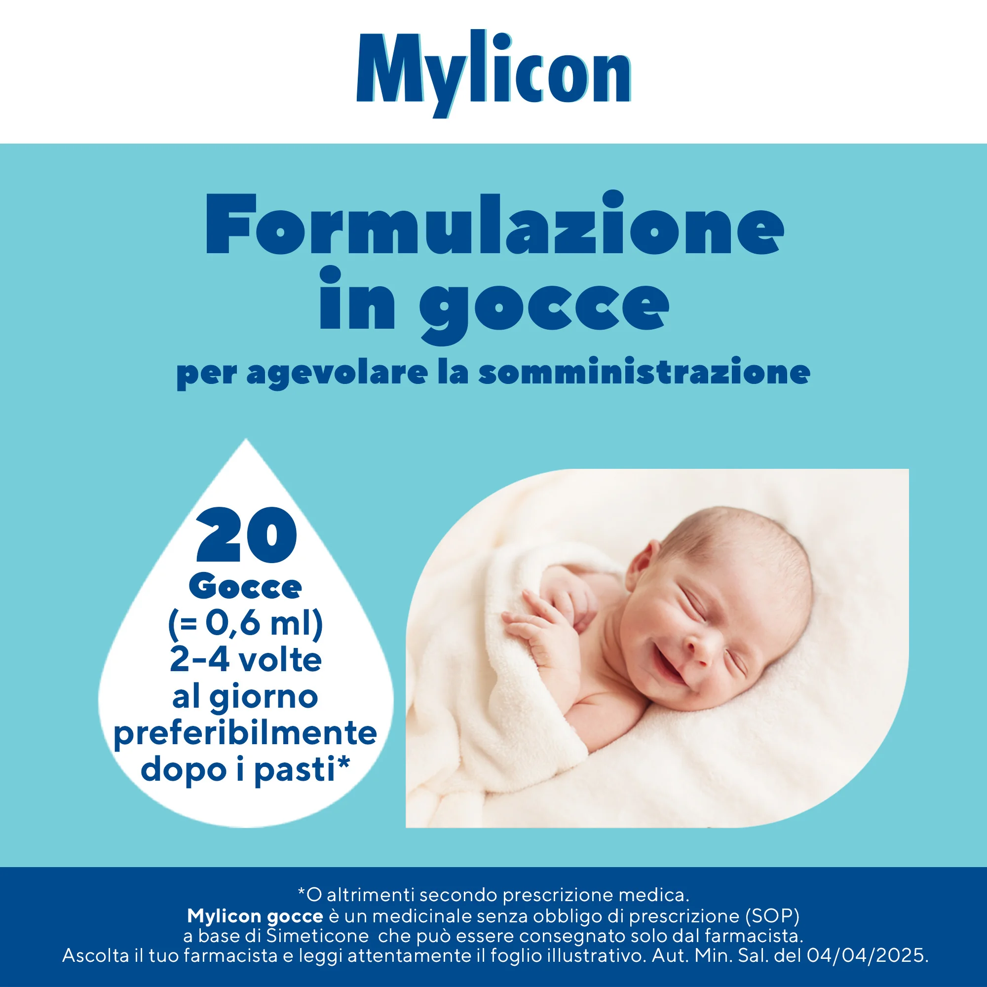 Mylicon Gocce Bambini Simeticone 30 ml Contro Meteorismo