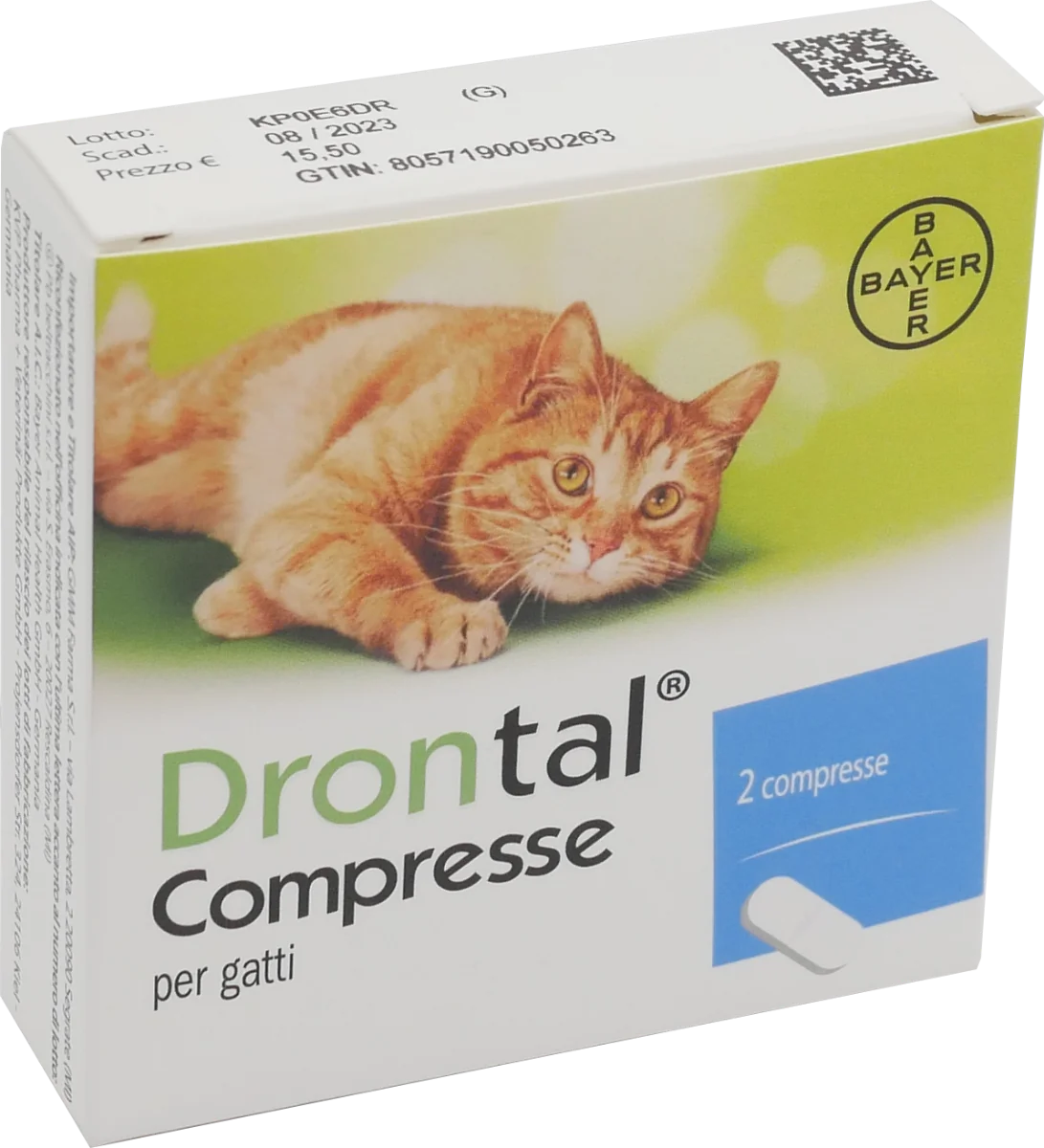 Drontal 2 Cpr 230 Mg + 20 Mg