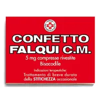 Confetto Falqui C.M. 5 mg Bisacodile 20 Compresse
