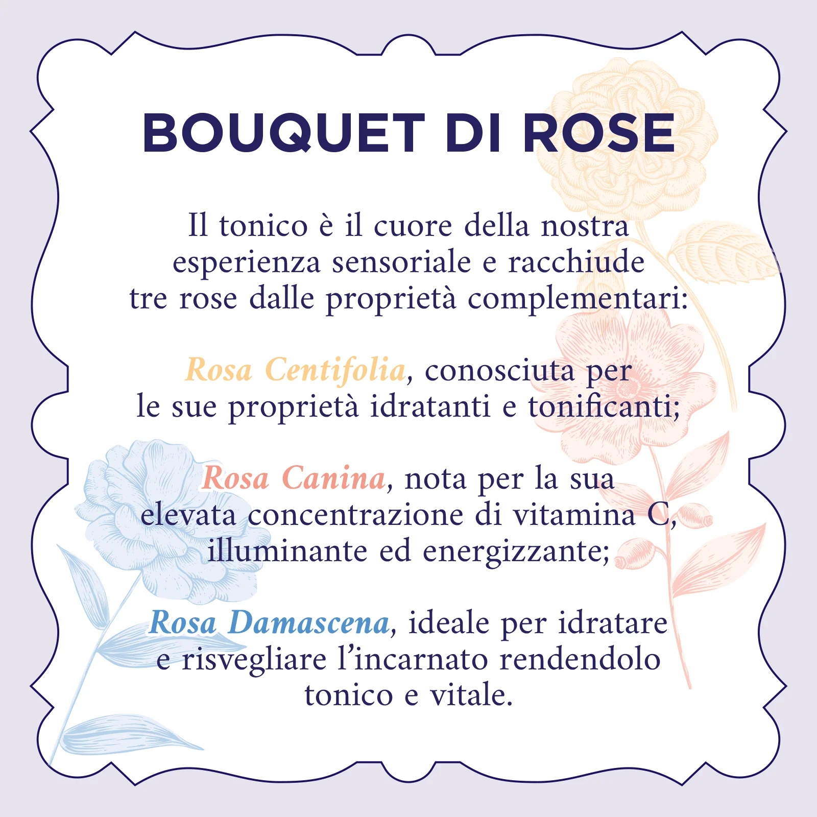Acqua Alle Rose Tonico Viso Con Acqua Distillata Alle Rose 300 Ml