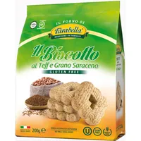 Farabella Biscotti al Teff e Grano Saraceno Senza Glutine 200 g