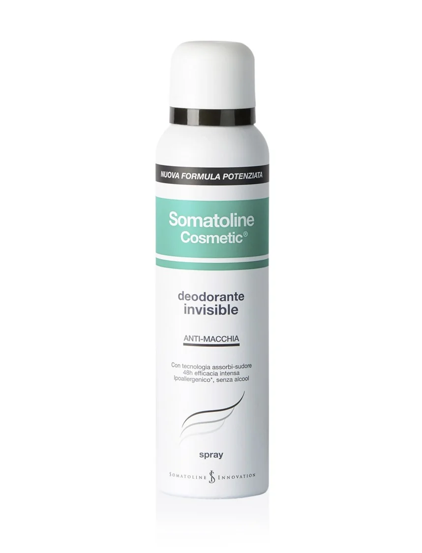 Somatoline Cosmetic Deodorante Invisibile Spray 150 ml Spray Antimacchia
