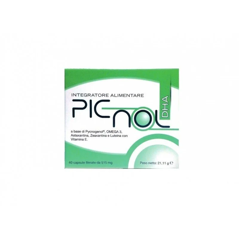 Picnol Dha 40 Capsule Integratore Antiossidante