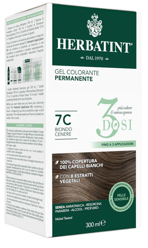 Herbatint 3Dosi 7C 300 Ml