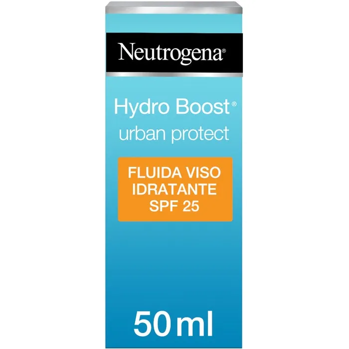 Neutrogena Hydro Boost Urban Protect Crema Fluida Viso SPF 25 50 ml Idratante