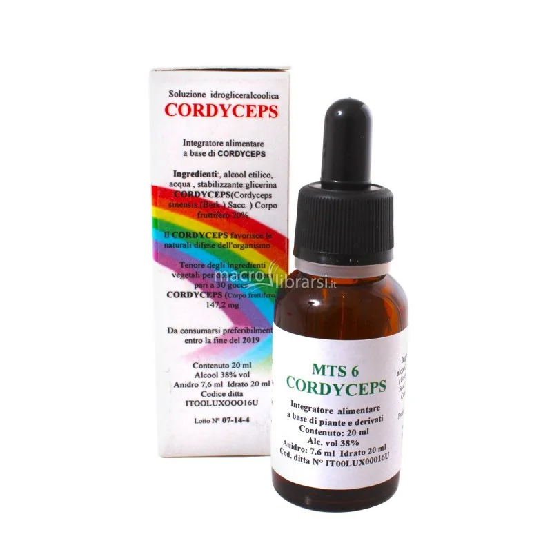 Mts6 Cordyceps Gocce 20 ml