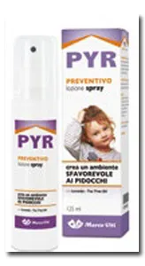 Pyr Lozione Spray Preventivo Pidocchi 125 ml