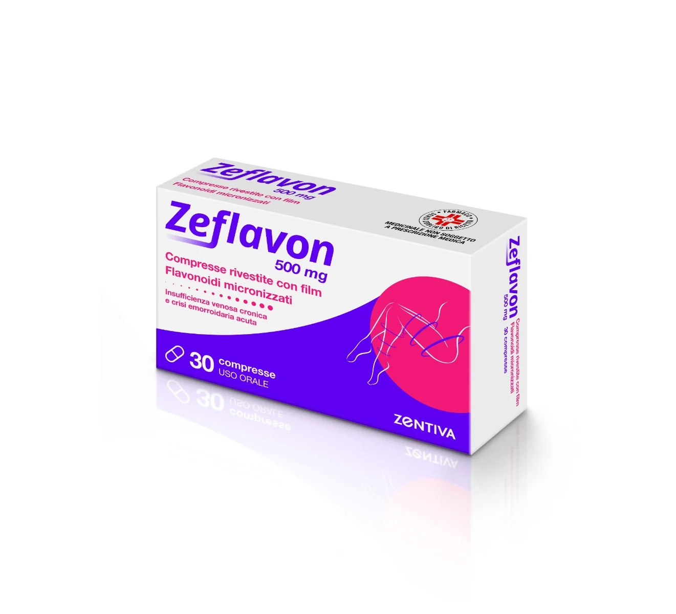 Zeflavon 30 Compresse Riv 500 mg Vasoprotettore