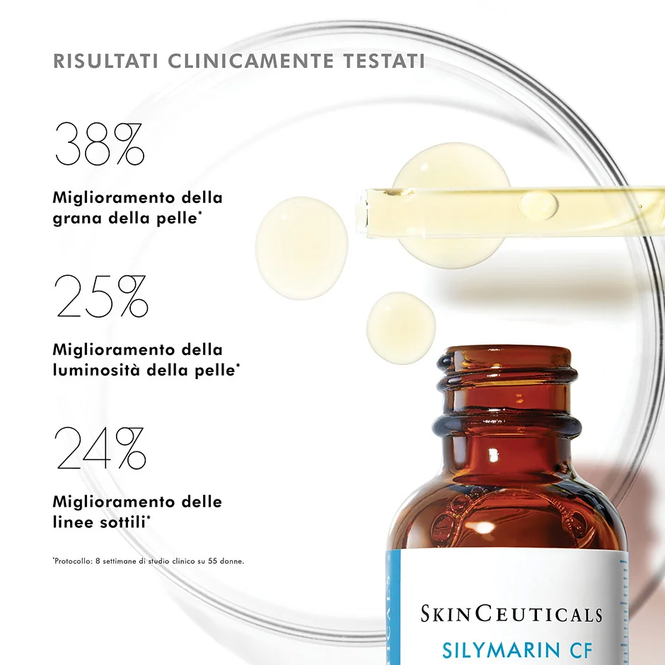 SkinCeuticals Silymarin CF Siero 30 Ml Antiossidante con Vitamina C