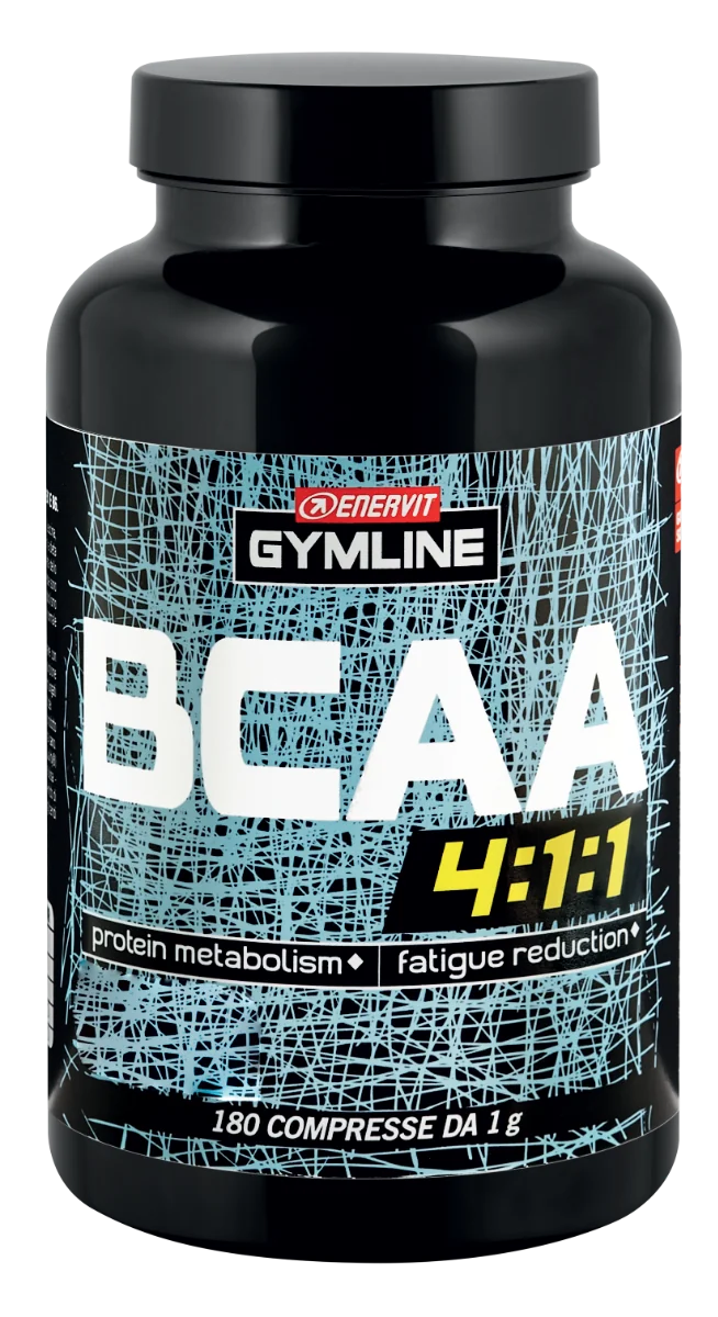 Gymline Muscle Bcaa 4:1:1 Kyowa Quality Compresse 180 Compresse 180 G Amminoacidi Ramificati