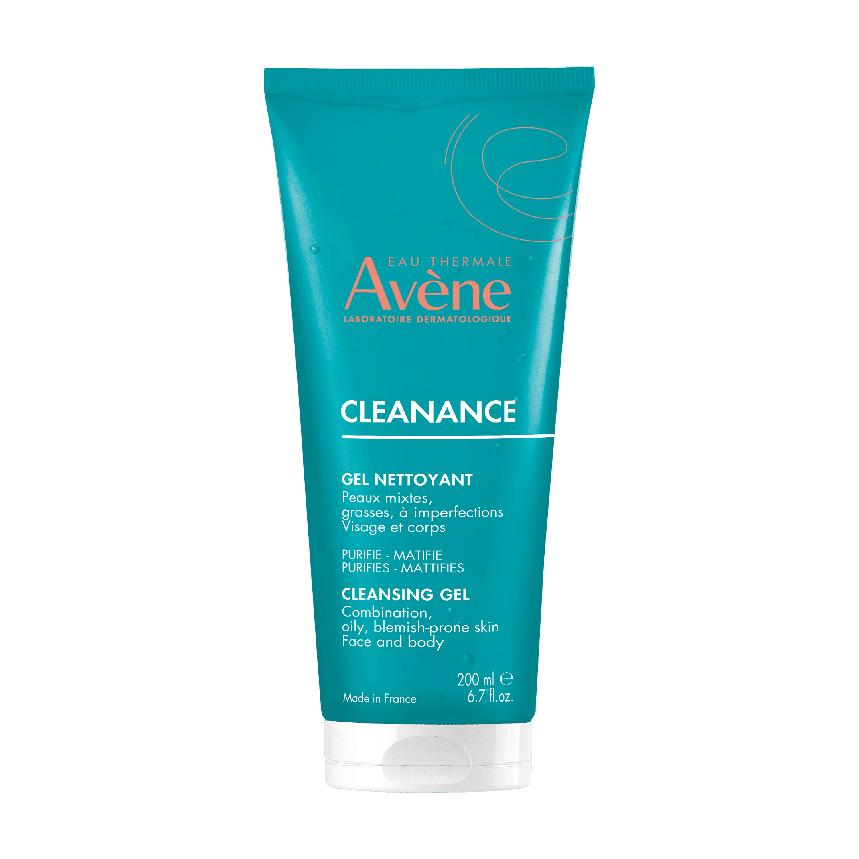 Avene Cleanance Gel Detergente Pelle Sensibile e con Tendenza Acneica 200 ml Pelle Sensibile