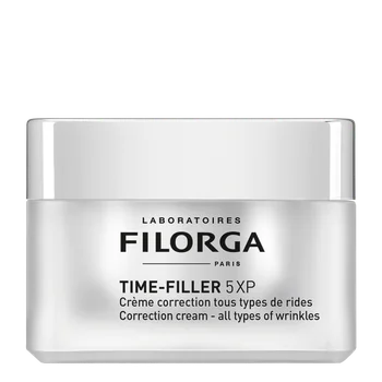 Filorga Time-Filler 5XP Crema 50 ml Correttiva per 5 Tipi di Rughe, Viso, Collo