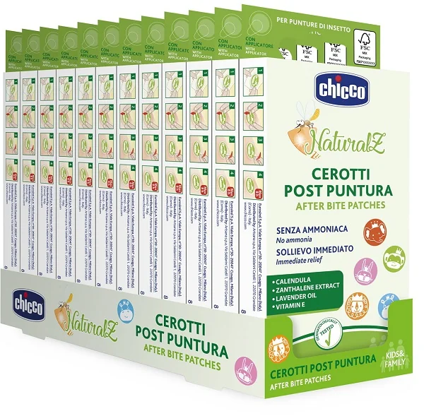 Chicco Naturalz Cerotti Post Puntura 30 Pezzi