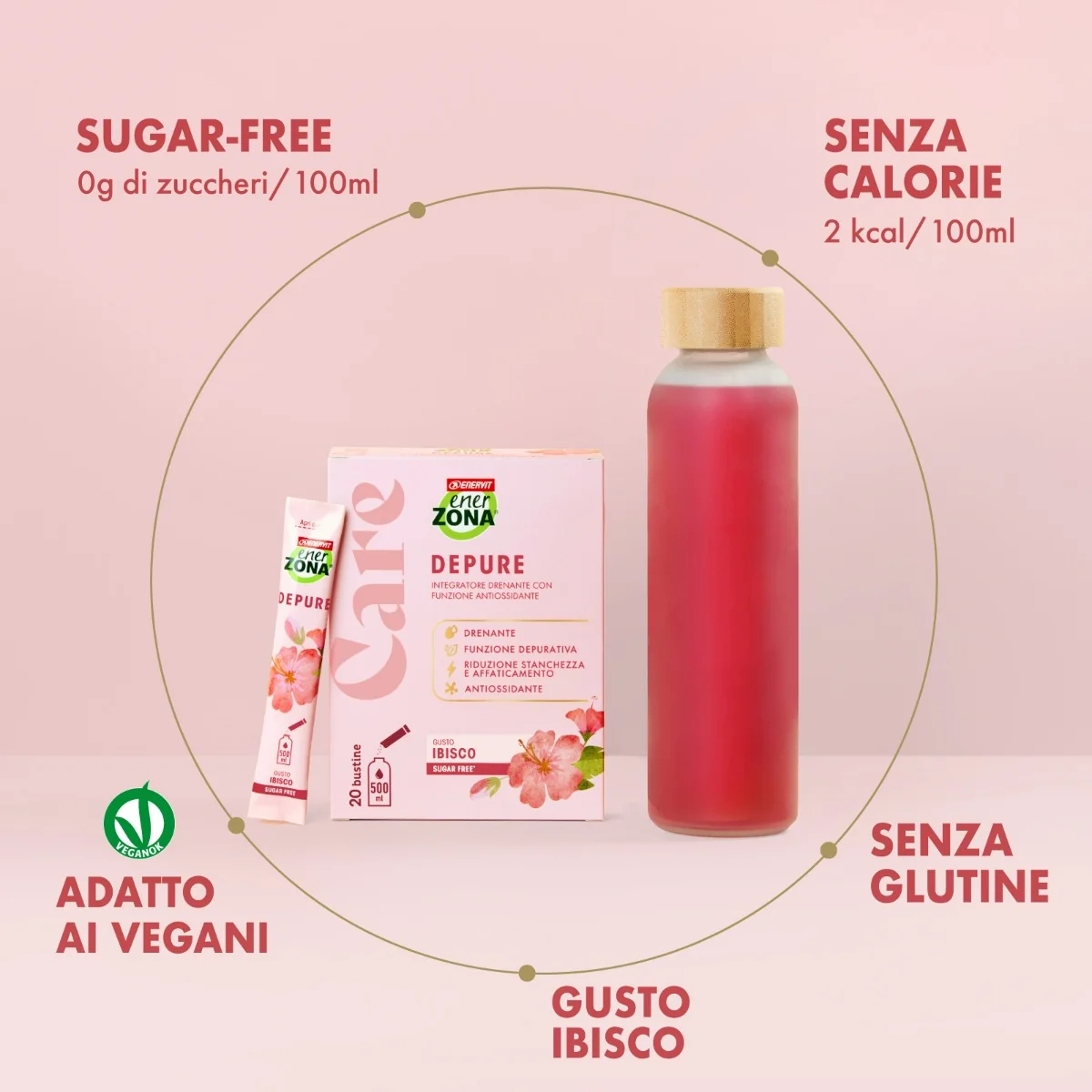 Enerzona Care Depure Ibisco 20 Bustine Drenante