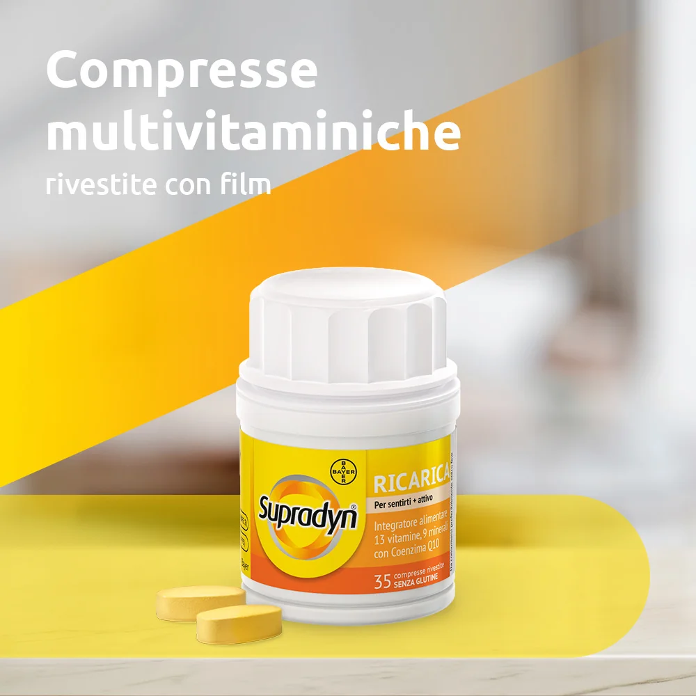 Supradyn Ricarica Integratore 35 Compresse Multivitaminico e Minerali