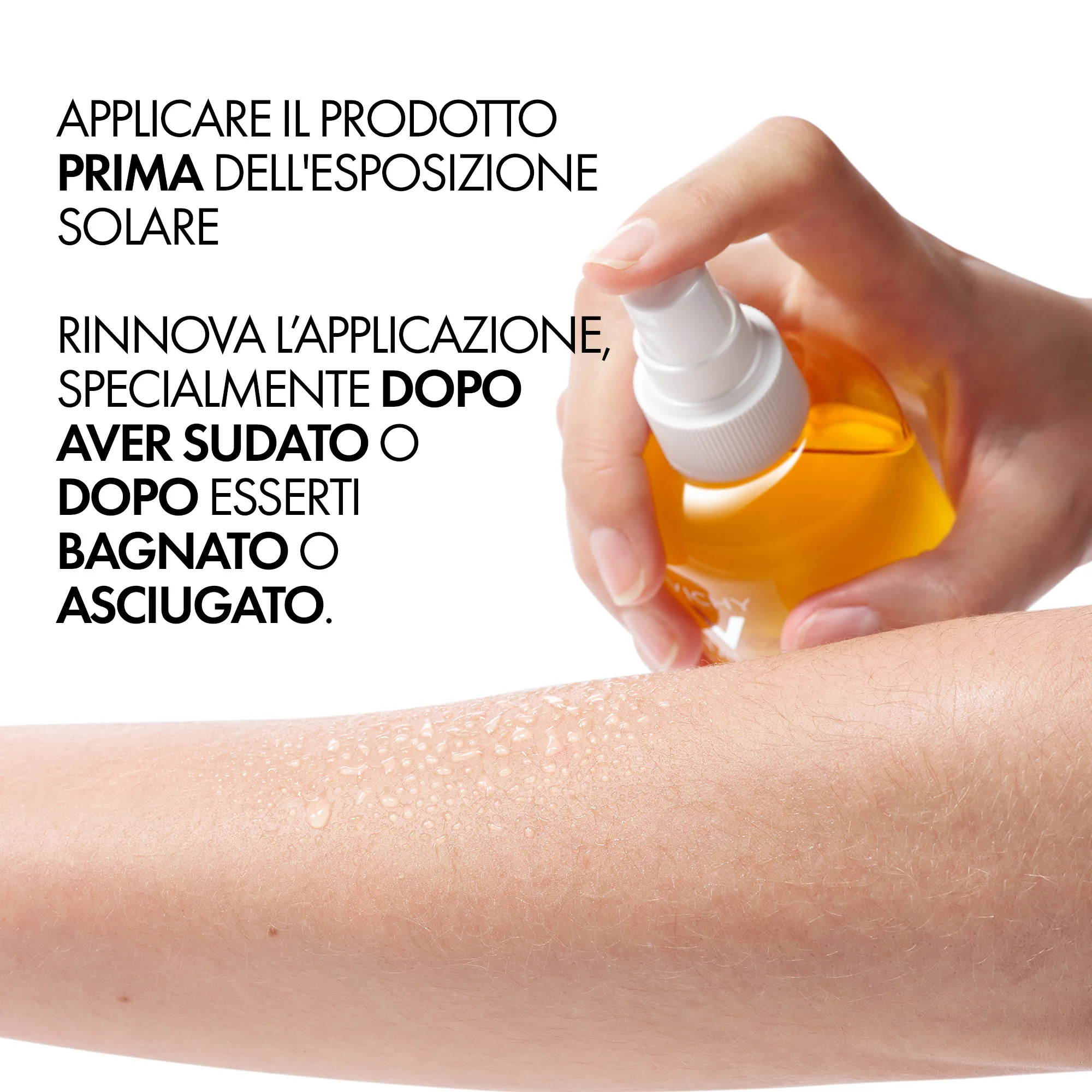 Vichy Ideal Soleil Acqua Solare SPF30, 200 Ml Protettiva idratante