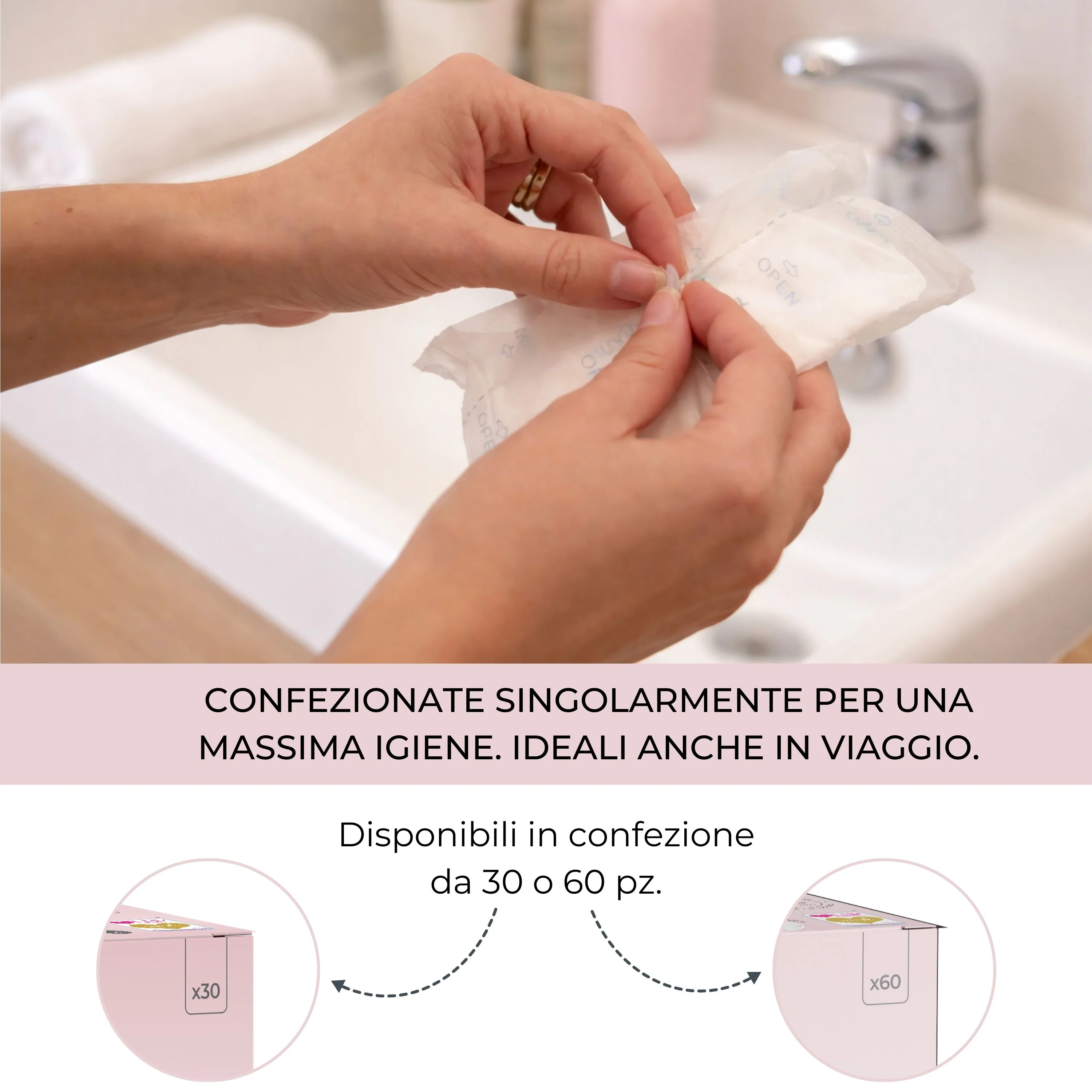 Coppette Assorbilatte Giorno E Notte 60 pezzi